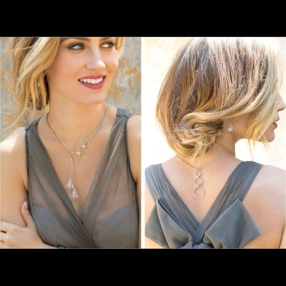 Melody Convertible Necklace-Swarovski Crystal